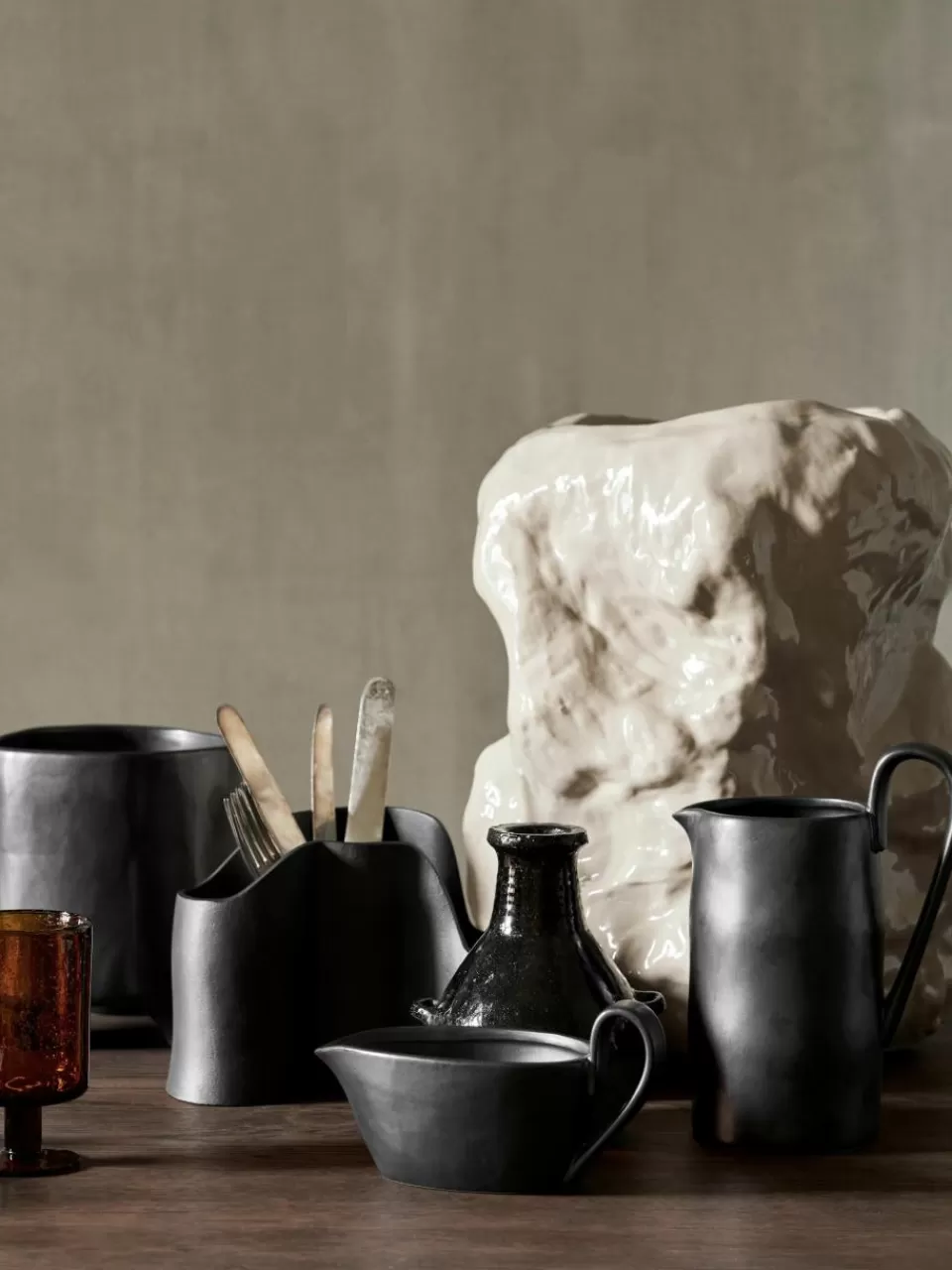 ferm LIVING Sauskom Flow van keramiek | Servies