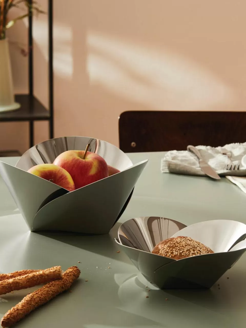 ALESSI Schaal Harmonic van edelstaal | Serveerschalen & -Planken | Servies