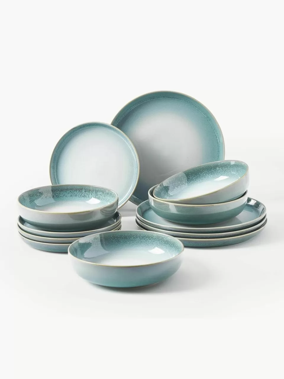 Westwing Collection Serviesset Havana, 4 personen (12-delig) | Servies | Serviessets