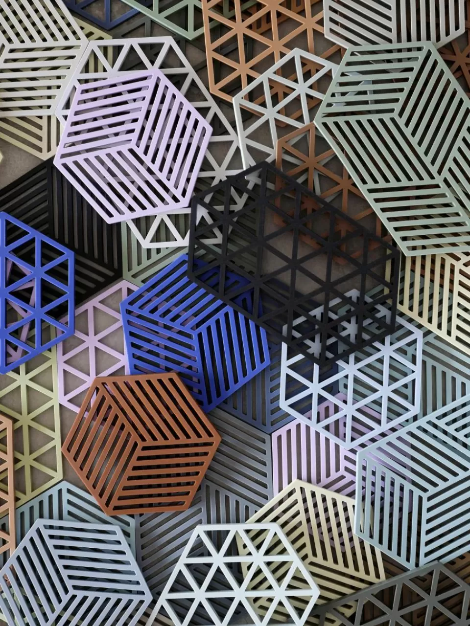 Zone Denmark Silicone onderzetter Hexagon | Onderzetters | Servies