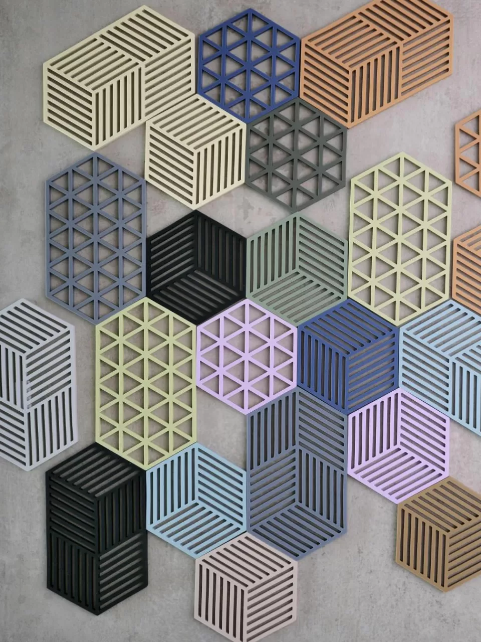 Zone Denmark Silicone onderzetter Hexagon | Servies | Onderzetters