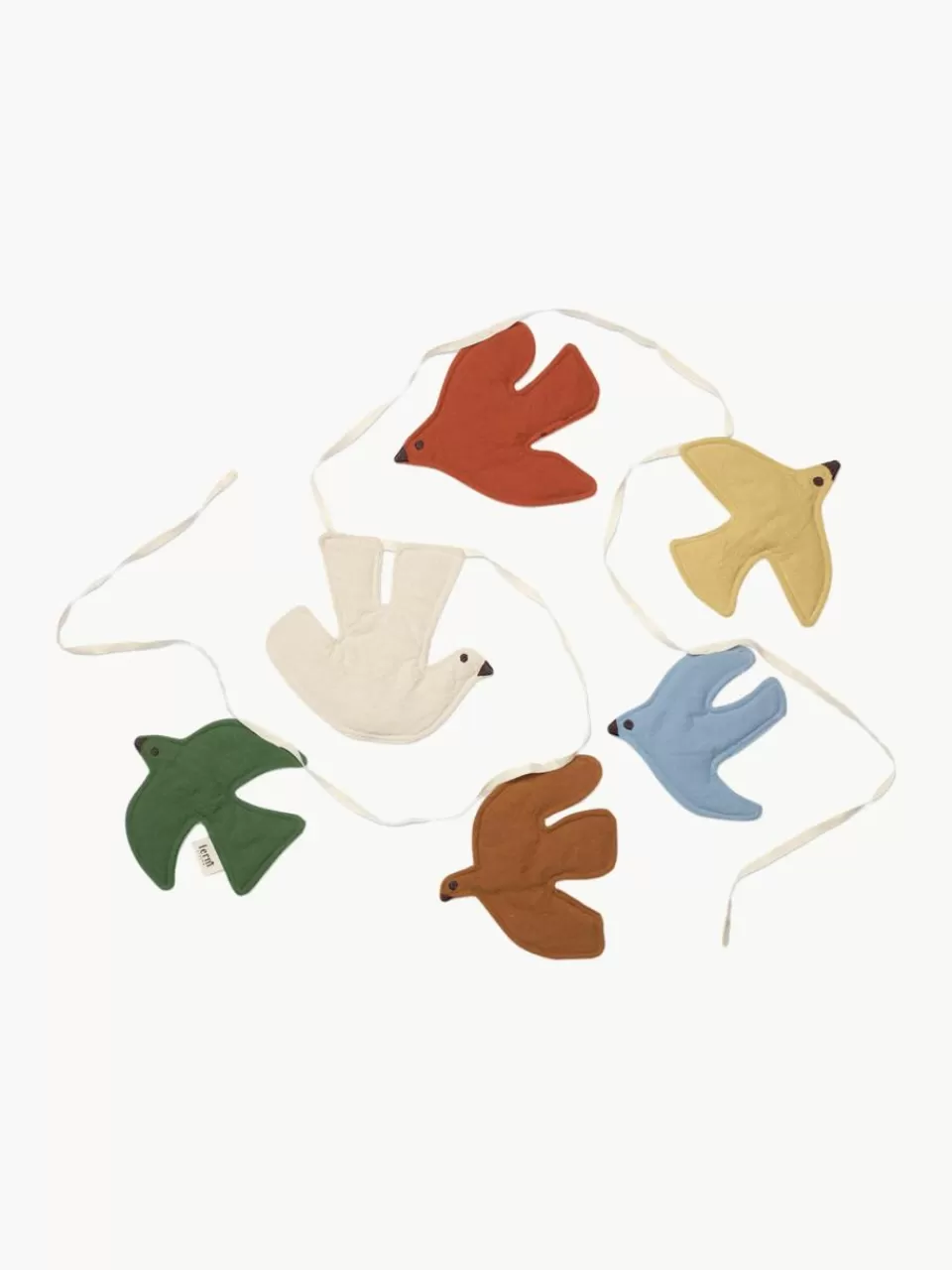 ferm LIVING Kids Slinger Swif Bird van biokatoen | Kinderkamer Decoratie