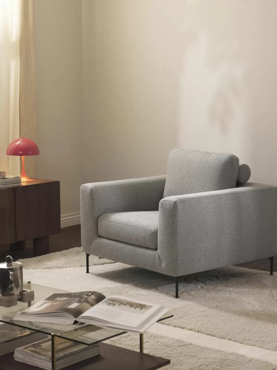 Westwing Collection Sofa fauteuil Cucita | Fauteuils | Bank Fauteuils