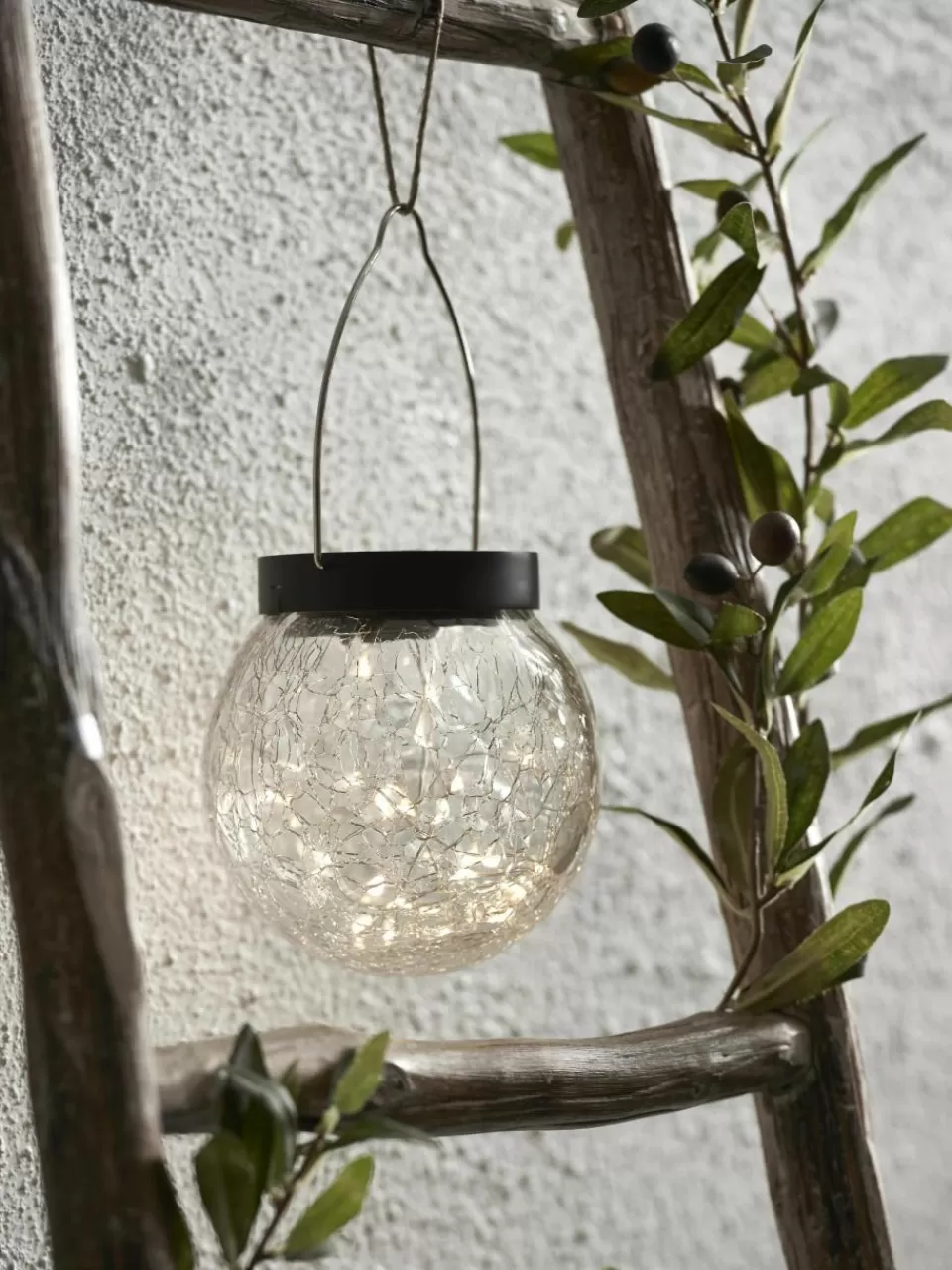 Westwing Solar hanglamp Globy van glas | Buitenverlichting | Buitenverlichting