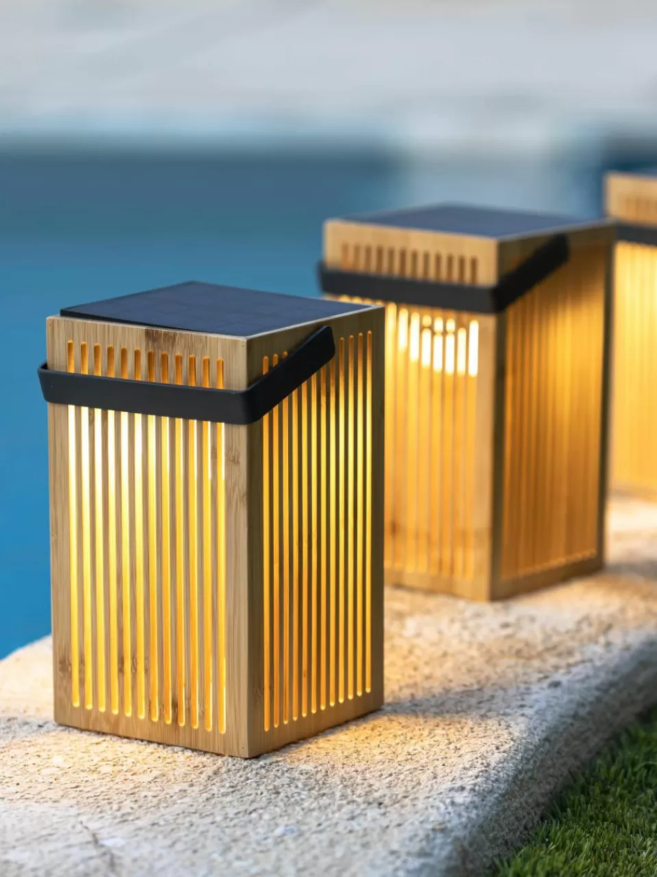 Westwing Solar outdoor LED lamp Okinawa, dimbaar | Buitenverlichting | Buitenverlichting