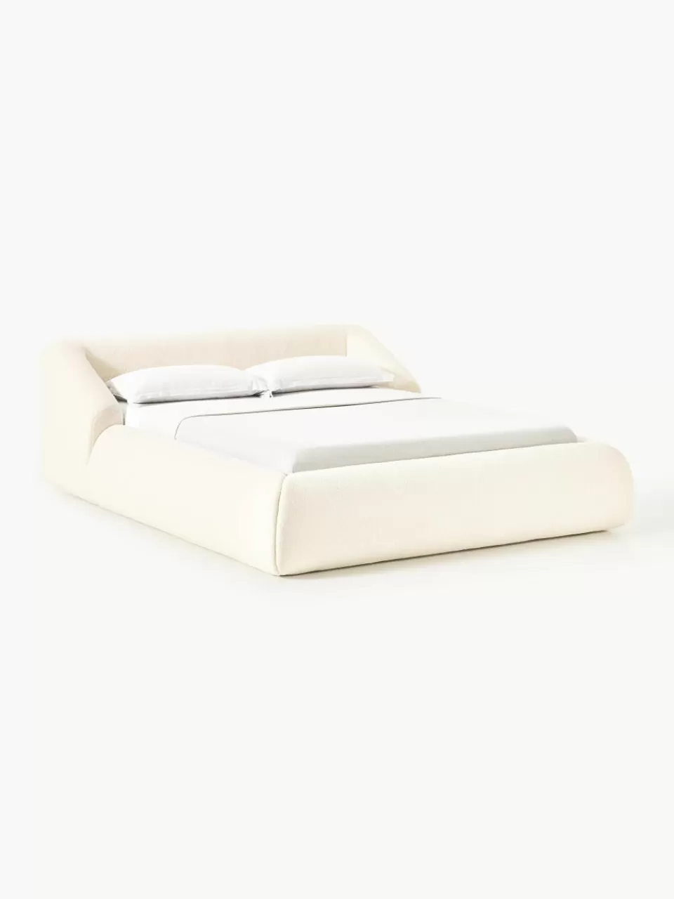 Westwing Collection Teddy gestoffeerd bed Sofia | Bedden | Gestoffeerde Bedden