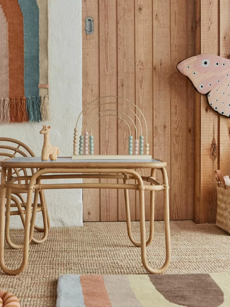 Oyoy Living Design Telraam Rainbow van eikenhout | Speelgoed & Knuffels | Speelgoed & Knuffels