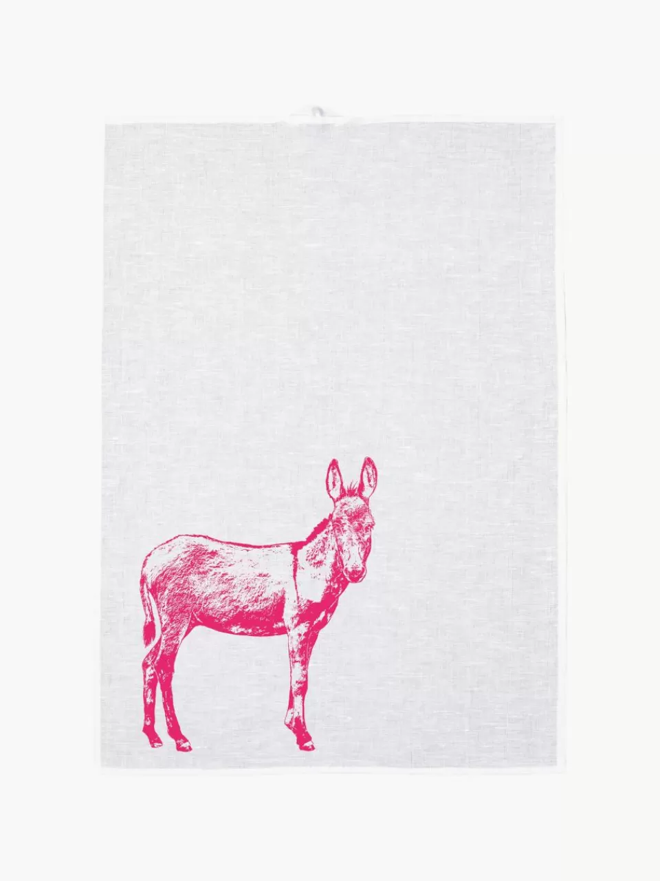 Frohstoff Theedoek Donkey, handgedrukt | Keukentextiel | Keukentextiel