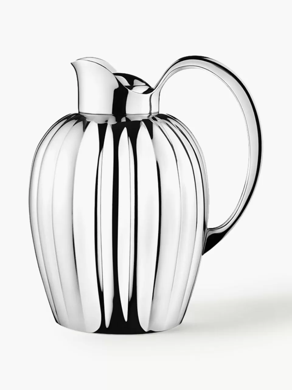 GEORG JENSEN Thermoskan Bernadotte van edelstaal, 1 L | Servies | Thermoskannen