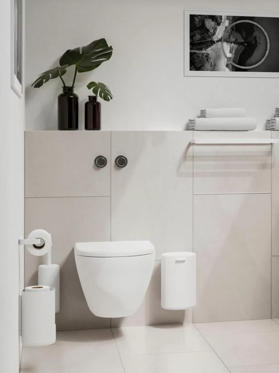 Zone Denmark Toiletborstel Rim voor wandbevestiging | Toiletborstels | Decoratie