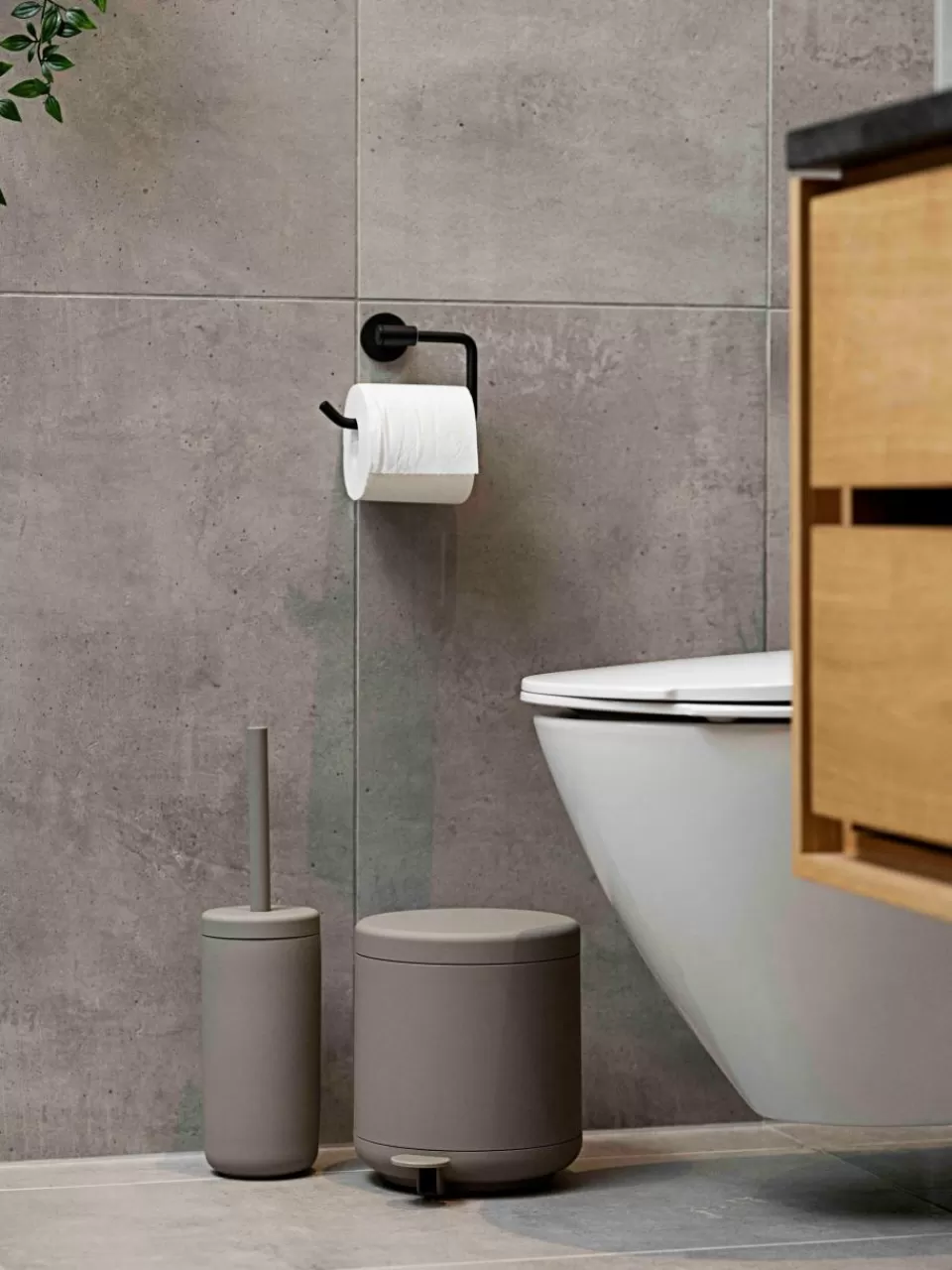 Zone Denmark Toiletborstel Ume met houder | Toiletborstels | Decoratie