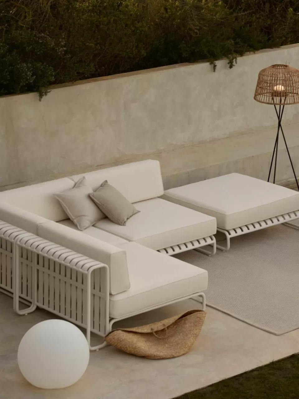 Westwing Collection Tuin kruk Caio | Tuinmeubels | Loungebanken