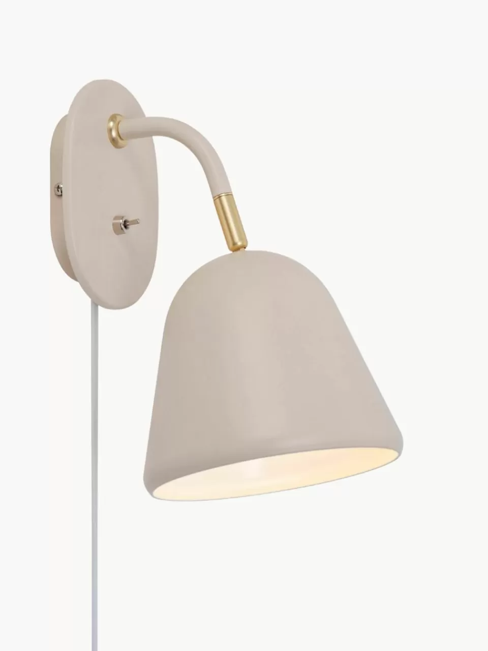 Westwing Verstelbare wandlamp Mala met stekker | Wandlampen