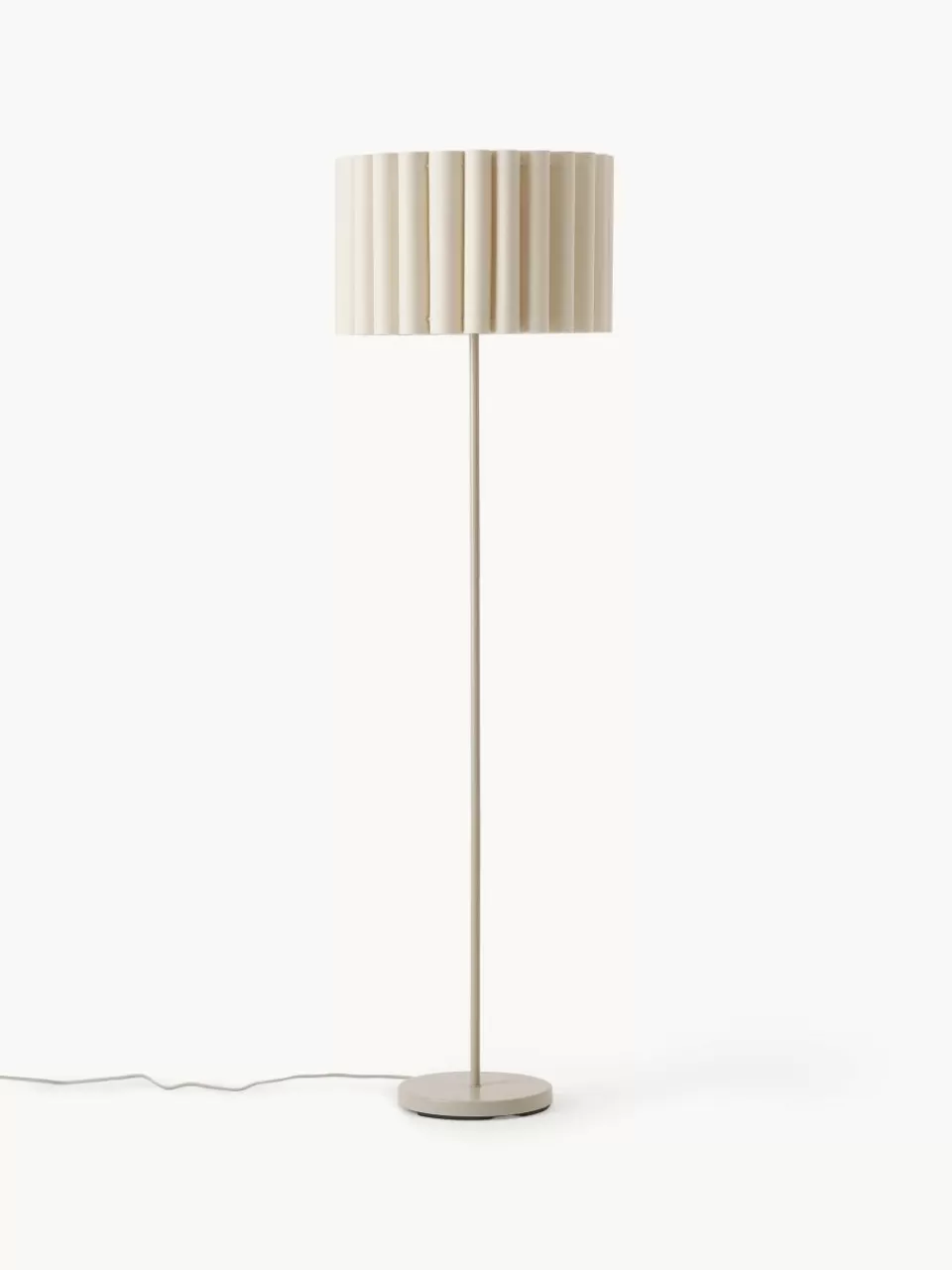 Westwing Collection Vloerlamp Lucina van linnen | Staande Lampen