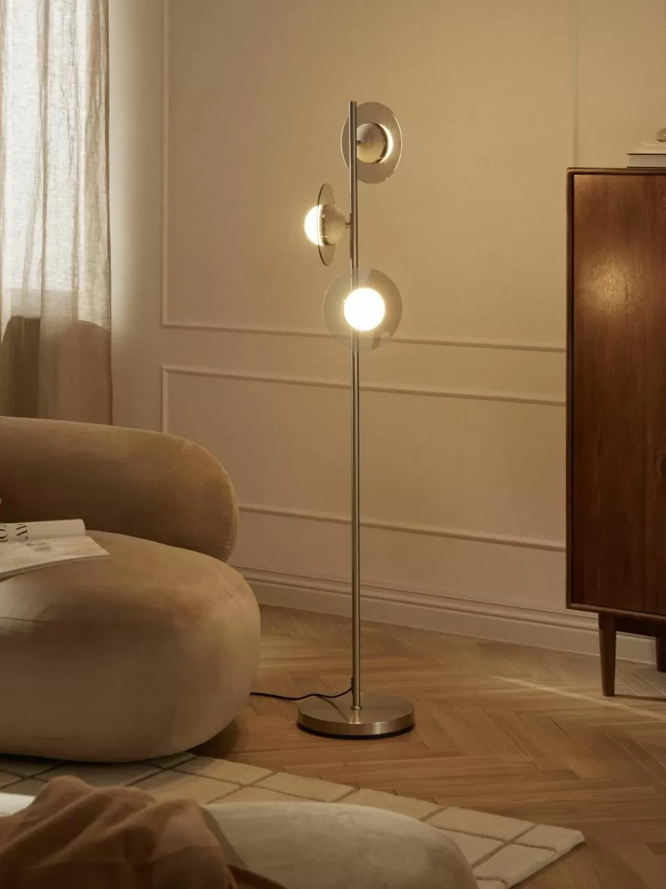 Westwing Collection Vloerlamp Orion | Staande Lampen