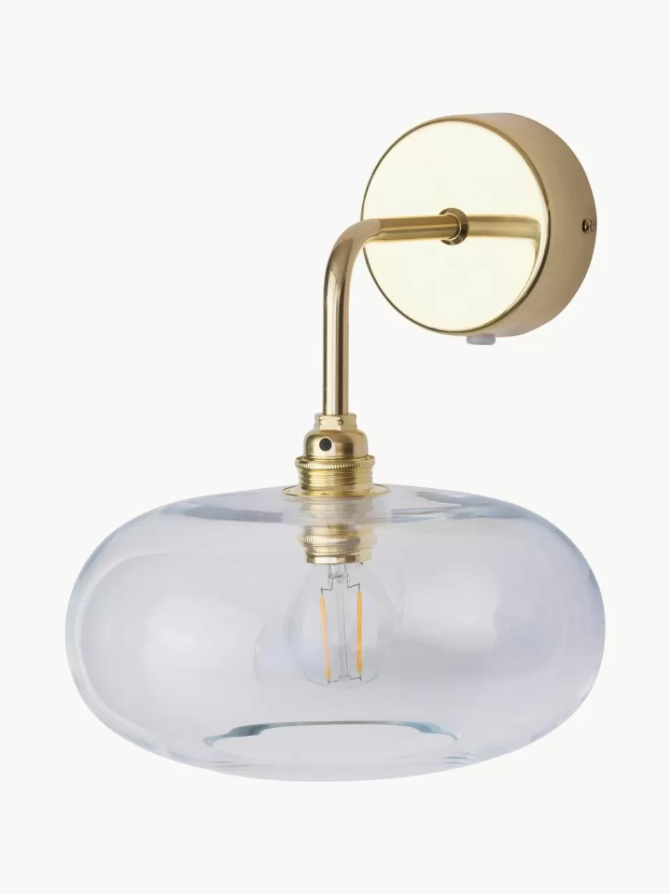 EBB & FLOW Wandlamp Horizon van mondgeblazen glas | Wandlampen